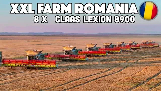 🇷🇴 Ce fermier en ROUMANIE achète 8 CLAAS  8900 sur sa ferme de 13 600ha ! (24H EN IMMERSION ! )