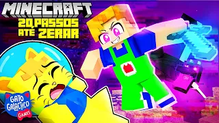 MINECRAFT ATÉ ZERAR EM 20 PASSOS - O FILME ( Série Completa )