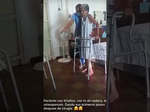 Rehabilitación Adulto mayor cirugía de cadera