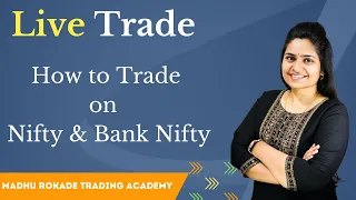 Live Trade - How To Enter Nifty & Bank Nifty