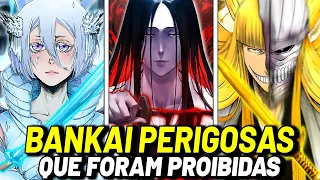 8 BANKAIS QUE FORAM PROIBIDAS DE SEREM USADAS POR SEREM MUITO PERIGOSAS EM BLEACH