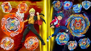【彼得豬 PeterPig 】 爆烈世代 歷代對決 黃山亂太郎『邪神』VS 『戰神』蒼井霸斗