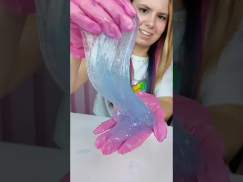 Abrindo slimes antigas 😳 #slime
