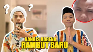 Sempet Nangis! Muntaz Shock Sama Rambut Barunya