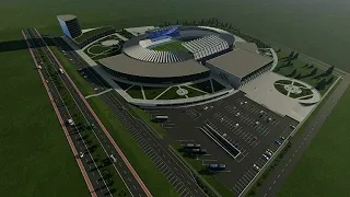 Кто и как будет строить новый стадион в Бишкеке. Эскизы