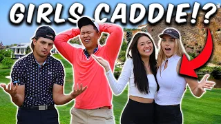 We Had Our Girls Caddie For Us!