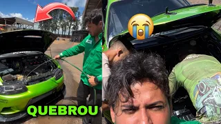 🚨 DEU RUIM O CARRO NOVO ECLIPSE DO RENATO GARCIA ESQUENTOU A CAMINHO DA FAZENDA BLACK STONE 🚨 