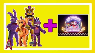 FNAF Animatronics + Freddy Fazbear's Mega Pizzaplex FNAF Animation