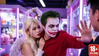 The Kind Angel Was Protected By The Clown. #Angel #Clown