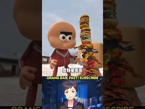 Funny Dubbing : Ultramen Kegemukan #shorts #funnydubbing #moco #Dino #sakuraschoolsimulator #sakura