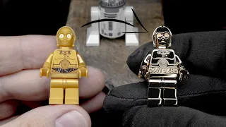 I TURN LEGO C-3PO into 18K C-3PGOLD