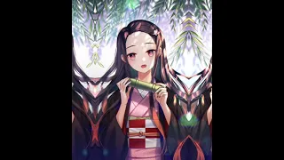 demon slayer characters singing dark horse