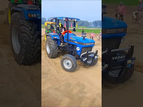 new Sonalika di 60 vs jhon dear tractor amazing video