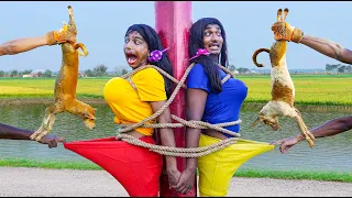 Must Watch New Special Comedy Video 2024 😎Totally Amazing Comedy 2023  Episode 342 By Bidik Fun Tv