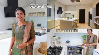 கிச்சன் டூர் !!.. Kitchen Tour | Most requested | Kitchen to Utility Complete Details| Vennila Veedu