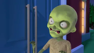 El Zombie Detrás de la Puerta Canción y más Dibujos Animados Infantiles | CocoBerry - Español