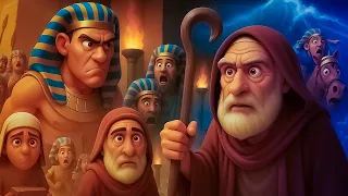Passover Story: A Tale of Ten Plagues and One Brave Leader | @TinyTunes.TV123