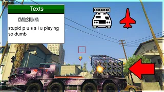 Trolling Jet Griefers With My Chernobog Is Too Fun on GTA Online