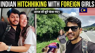 Indian Hitchhiking With Foreign Friends 😄 || Travel For Free ||
