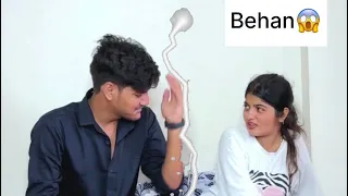 Bhai ~ Behan ki nok ~ zok 🤭❤️ || brother sister love #shubham || tiyaa #trending #ytshorts #foryou