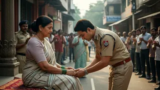 जब DM ने अपनी माँ के पैर छुए — फिर जो हुआ उसने सबको रुला दिया😭