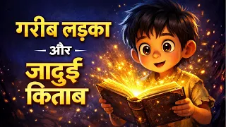 गरीब लड़का और रहस्यमयी जादुई किताब | Hindi Kids Story