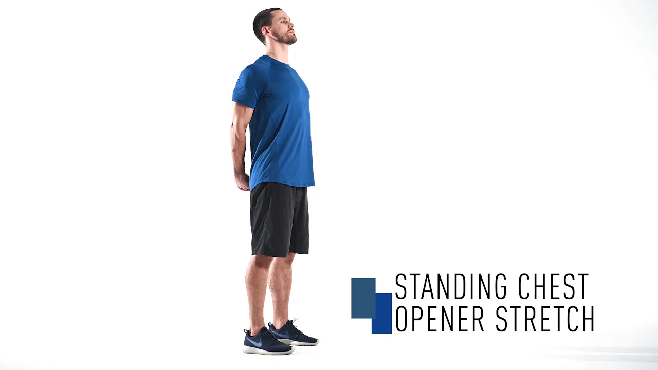 Image Standing Chest Opener Stretch