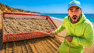 🚨صنعت آلة لجمع كنوز الشواطئ! 🛠️ صدمة من النتيجة | DIY Beach Treasure Hunter