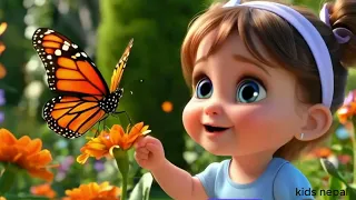 Rangi Birangi Putali -  रङ्गी विरङ्गी पुतली  - Aagya Basnet • New Nepali Kids Rhymes • Nepali Song