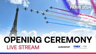 Paris 2024 Olympics Opening Ceremony LIVE | Eurosport | #Paris2024
