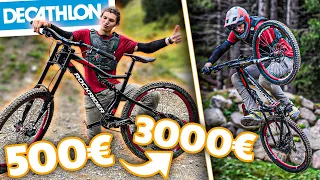 Je pimp le VTT tout suspendu le moins cher de DECATHLON !