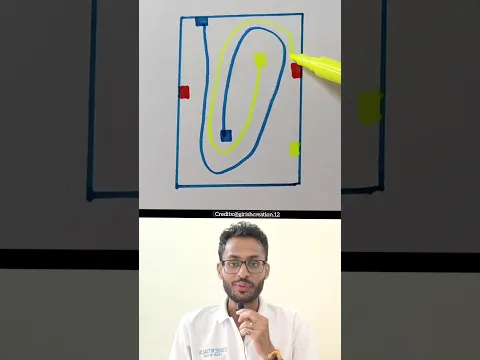 Red  Vs Blue Line Drawing Challenge #shorts