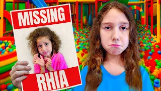My little sister went missing in the playground - learn kids safety lessons 