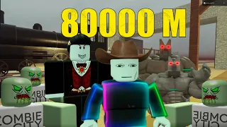 МЕРТВЫЕ РЕЛЬСЫ В РОБЛОКС! ПРОЕХАЛ 80000 М ДО МЕКСИКИ!