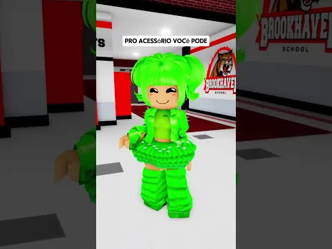 A diretora expulsou quem não usar skin verde 😱🤩 #roblox #youtubeshorts