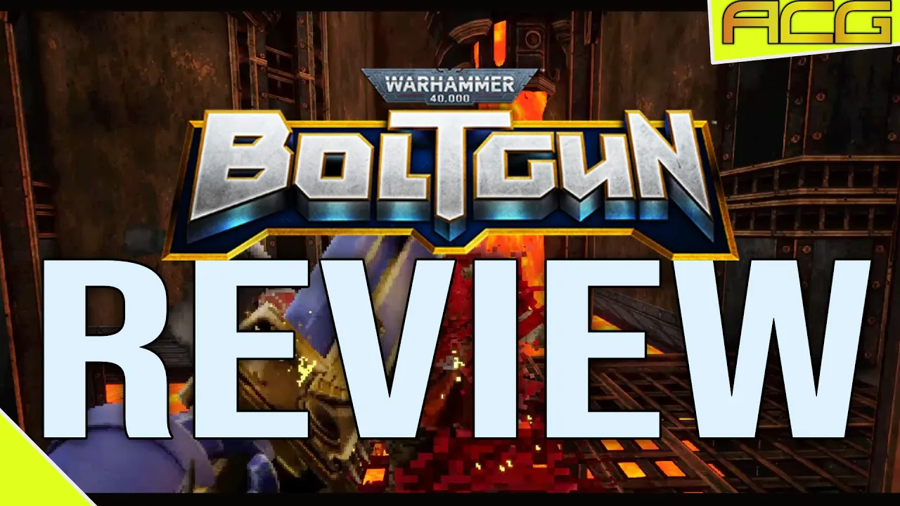 Vido-Test de Warhammer 40.000 Boltgun par ACG