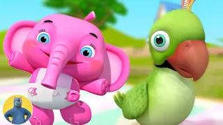 मैं तोता, Main Tota, Bacchon Ka Gana, Hindi Rhyme for Babies
