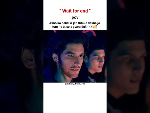 Akho ko band kr jab 👀🥰 #shortsfeed #ytshorts #viralshorts #trendingshorts #subscribe #sayri