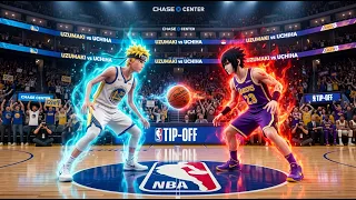 Naruto vs Sasuke: The Ultimate NBA Basketball Battle! 🏀🔥