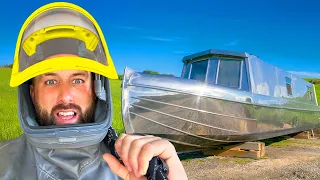 SANDBLASTING TRANSFORMED THIS NARROWBOAT - YOU WON'T BELIEVE IT!