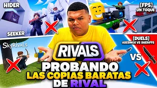 Probando LAS COPIAS baratas de RIVALS 