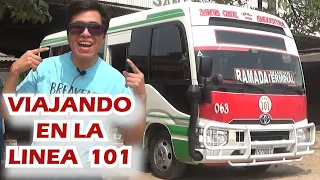 Linea 101 🚌 LA ANGOSTURA 🏡 Santa Cruz Bolivia 🇧🇴 Episodio 30