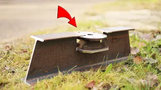 Unique use of the old Steel Beam! Why hasn't anyone done this before?