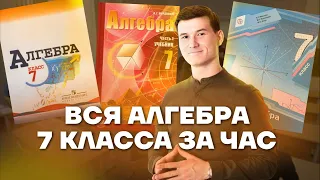 ВСЯ алгебра 7 класс: подготовка с нуля для успешной сдачи ОГЭ по математике | Умскул