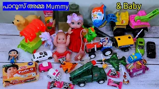 gadi wala cartoon | toy helicopter  ka video | jcb & tractor 75 dollar investment | train,car,truck