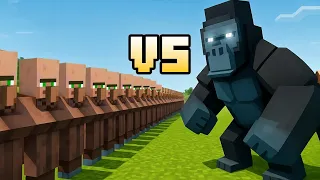 10,000 Жителей VS Горилла
