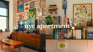 🏡 decorating my new york city apartment (colorful & maximalist)