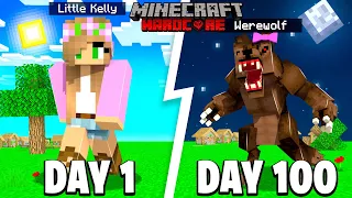 I Survived 100 DAYS as a WEREWOLF in Minecraft ... Here's What Happened