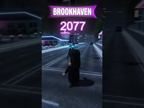 Roblox Brookhaven Reconstruction / Cyberpunk #shorts #roblox