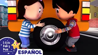 Wheels On The Bus V5 | Canciones Infantiles  | Dibujos Animados | Little Baby Bum en Español
